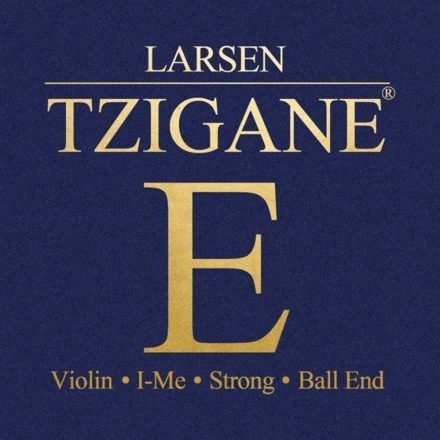 Larsen Tzigane E steel violin string, Strong, Loop-End, carbon steel