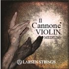 Larsen Il Cannone violinstring Set, Medium, E Ball End