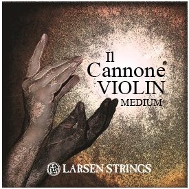 Larsen Il Cannone violinstring Set, Medium, E Ball End