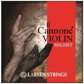 Larsen Il Cannone violinstring Set, Soloist, E Ball End
