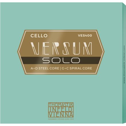 Thomastik Versum Solo cello steel string SET