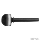 Cselló hangolókulcs svájci modell, ében, vékony, 4/4