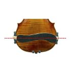 Augustin Viva la Musica Diamond viola shoulder rest, maple